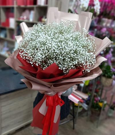 Букет цветов из: Гипсофила в Большом Солдатском